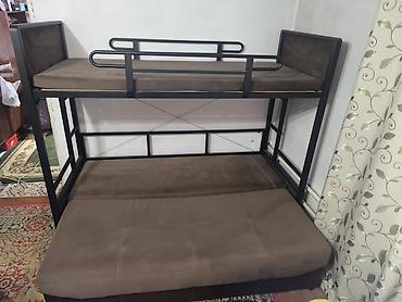 bunk bed: Балдар бөлмөсүнө толук комплект сатылат. 🛏️ Эки кабаттуу кровать — 6