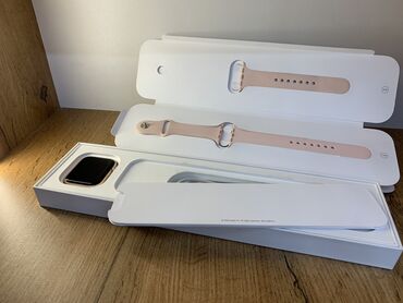 Apple Watch: APPLE WATCH 6 серия 44 мм женский в розовом цвете цена 12000 сом