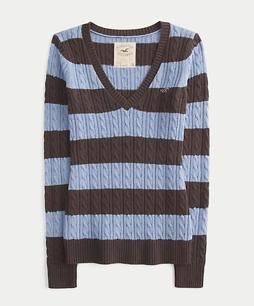 hollister: Кофта, V-образный вырез, S — 3