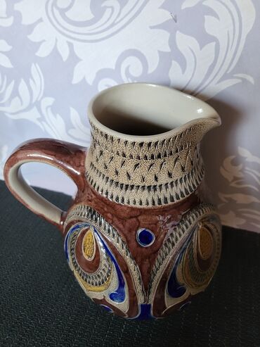 Čajnici: Nov velik bokal,rucni nemacki grncarski rad iz 70ih. Nov bokal,sve na na lalafo.rs — 12 Čajnici: Nov velik bokal,rucni nemacki grncarski rad iz 70ih. Nov bokal,sve na — 12