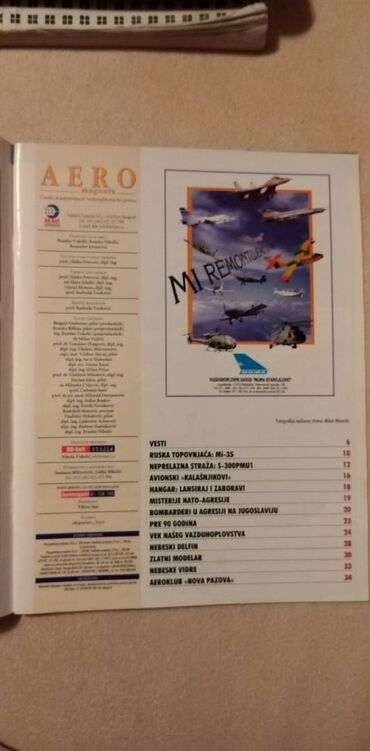 Knjige i stripovi: Časopisi Aero magazin br.45 i 48,ocuvani,cena za kom — 6