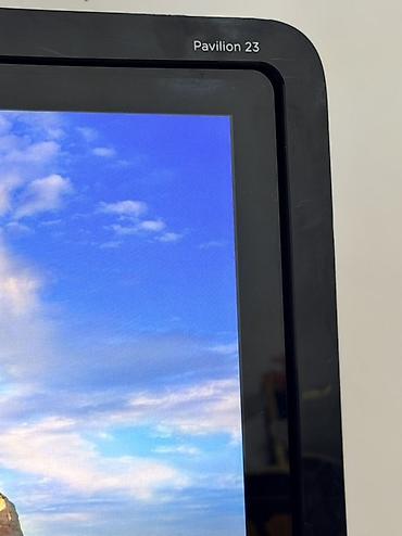 hp pavilion a4000: HP 23" Sensor Ekran Monoblok + Logitech Naqilsiz Dəst + Orijinal — 3
