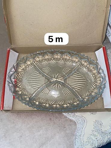 Şüşə meyvə/nəzakət qabları (2 ədəd) - Material: qalın, şəffaf şüşə - lalafo.az -da Şüşə meyvə/nəzakət qabları (2 ədəd) - Material: qalın, şəffaf şüşə -
