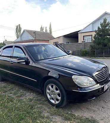 mersedes e class: Mercedes-Benz S-Class: 2002 г., 5 л, Автомат, Бензин, Седан — 6