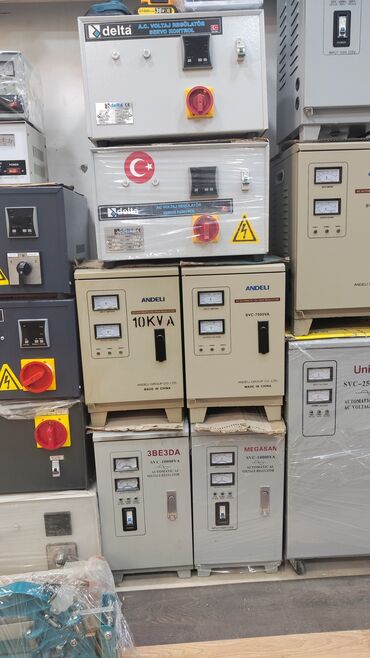 Gərginlik stabilizatorları: Yeni, Ev üçün, 1 faza, Gərginliy stabilizatoru, 110 V, Rayonlara çatdırılma, Pulsuz çatdırılma, Kredit var — 4