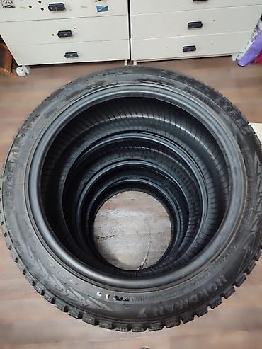 nordman: Шины 225 / 45 / R 17, Зимняя шипованная, Б/у, Легковые, Nokian — 1