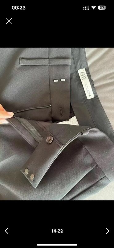 Otaq bitkiləri: Zara qara şalvar. bir neçe defe geyilib teze kimidir. m razmer — 13