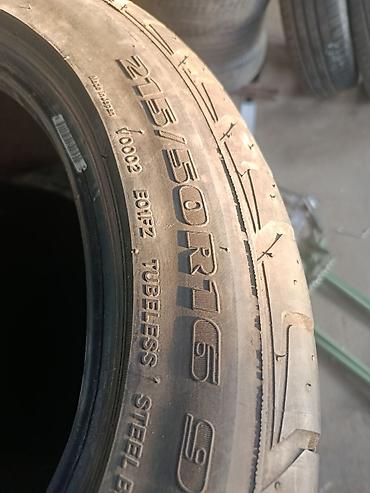 50: Шины 215 / 50 / R 16, Лето, Б/у, 1 шт, Легковые, Япония, Bridgestone — 2