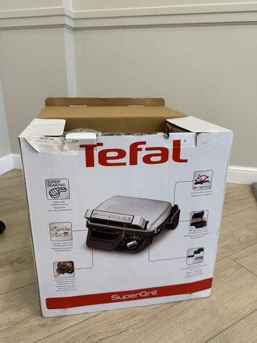 Электрогрили: Гриль Tefal SuperGrill для приготовления мяса, рыбы и овощей. Корпус