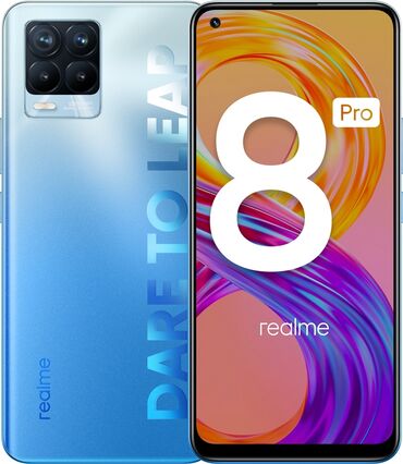 realme 9 pro: Realme 8 Pro, Б/у, 128 ГБ, 2 SIM, eSIM