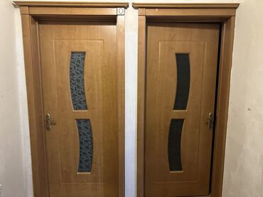 otağ qapları: İşlənmiş Otaq qapısı 90x200 sm Ünvandan götürmə
