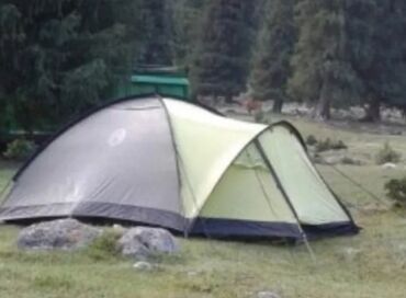 палатка дом: Походный палатка фирма из Европы Calimano двух слойный с тамбуром 4