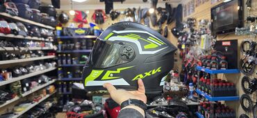 Moto dəbilqələr: Motosiklet dəbilqəsi – AXK tam üzlü model - Korpus: aerodinamik tam — 6