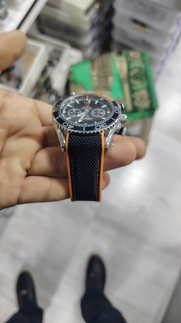 Qol saatları: Yeni, Qol saatı, Omega, rəng - Qara — 3