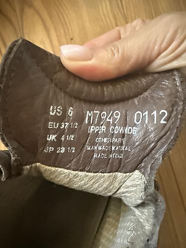 Айымдардын бут кийими: Батинкелер, 37.5, Колдонулган, түсү - Күрөң, Өзү алып кетүү — 3