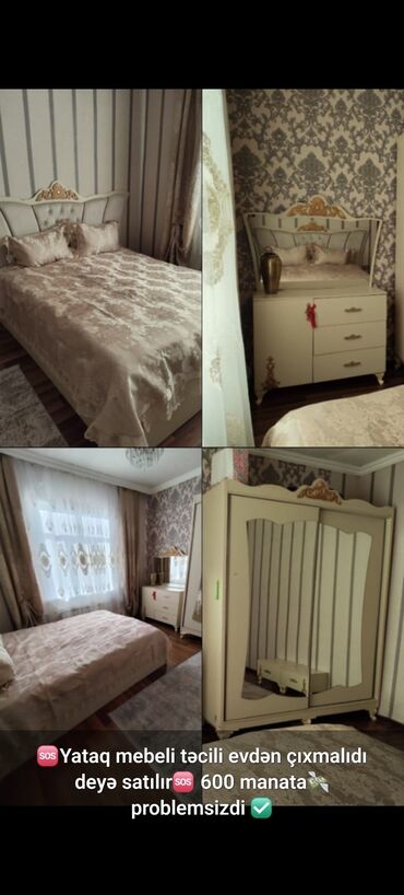 hamam ucun asma tavan: Двуспальная кровать, Турция, Б/у