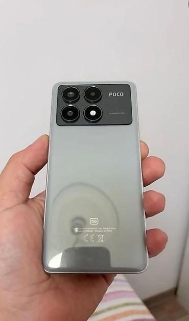 poco 3x pro: Poco X6 Pro, 512 GB, rəng - Gümüşü, Sensor — 1
