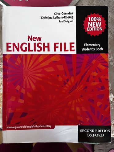 Velosiped ehtiyyat hissələri: Tədris vəsaitləri paketi - New English File – Elementary Student’s