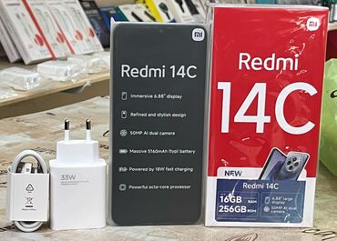 fly iq443 телефон: Xiaomi Redmi 14C, 256 ГБ, цвет - Черный, 
 Гарантия, Сенсорный, Отпечаток пальца