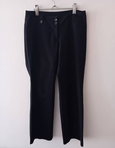 široke pantalone: L (EU 40), Regular rise, Straight