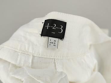 pull and bear lniane spodnie: Maison 123, Spodnie materiałowe damskie, rozmiar M — 4