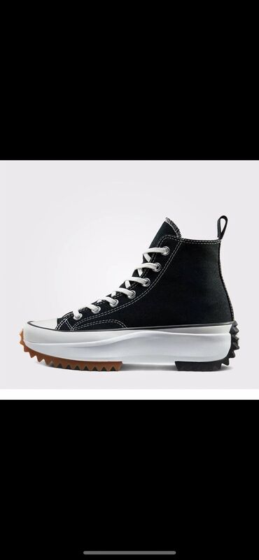 женские высокие кеды converse: Размер: 39, цвет - Черный, Новый