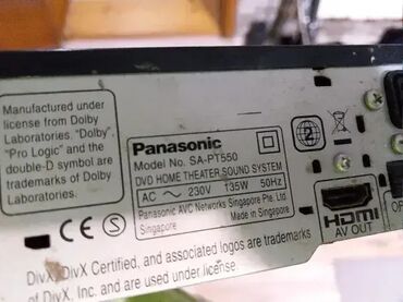 Aksesoari za TV i video: 1. Panasonic SA-HT335kucni bioskop. Ispravan 2. Panasonic SA-PT550 — 10