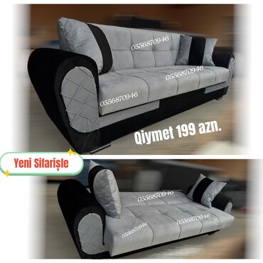 Sifarişlə divanlar: Divan, Qonaq otağı üçün, Parça, Bazalı, Açılan, Kitab — 6