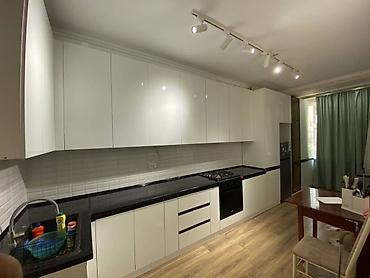 Кухонные гарнитуры: Кухонный гарнитур, Новый, цвет - Серый, МДФ, Бесплатная доставка — 7