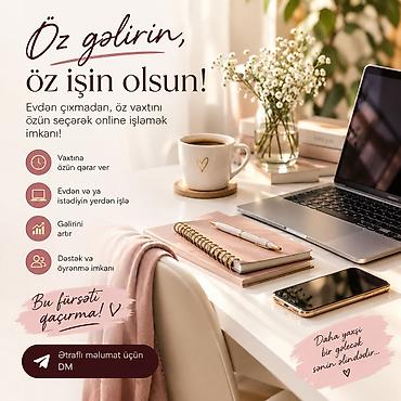 Marketoloq tələb olunur, 46 yaşdan yuxarı, Təcrübəsiz