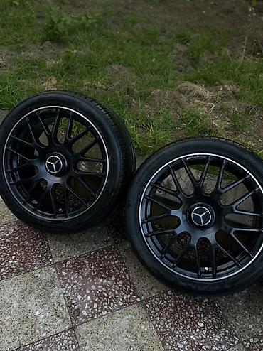 disk: Mercedes-Benz üçün 4 ədəd orijinal tərzli AMG dizaynlı disk və şin — 5