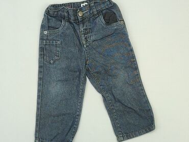 kombinezon zimowy 104 next: Denim pants, Next, 12-18 months, condition - Very good