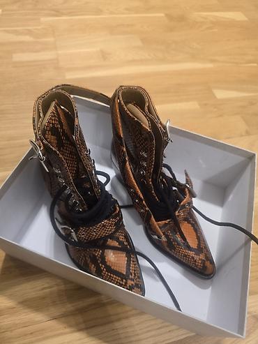 botik: Jimmy Choo London qadın botları - Model: ilan dərisi naxışlı, iti — 2