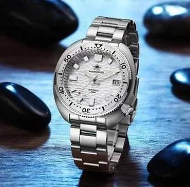 Ručni satovi: ADDIESDIVE AD2117 - 43.8mm - Bela - Seiko Captain Willard ADDIESDIVE — 12