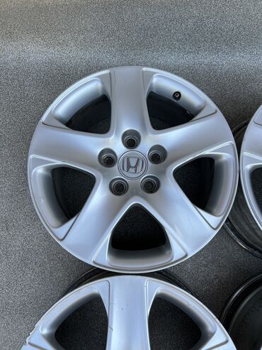 Диски: Литые Диски R 17 Honda, Комплект, отверстий - 5, Б/у — 6