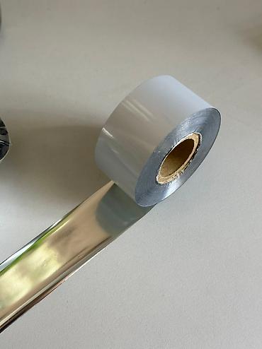 бизнесы: Риббон Серебро, Белый, Золото, Черный 3см*300 Резин,Resin для — 3