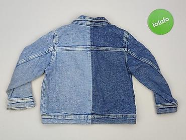 dresy pull and bear: Dziecięca kurtka jeansowa, 4-5 lat, 104-110 cm, H&M, stan - Bardzo dobry — 3
