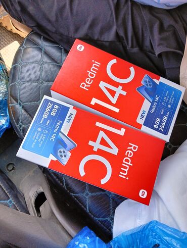 ми 10 с: Redmi, Redmi 14C, Жаңы, 256 ГБ, түсү - Кара, 1 SIM, 2 SIM
