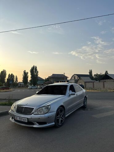 датчик абс бмв е39 задний левый: Mercedes-Benz S-Class: 2001 г., 5 л, Типтроник, Бензин, Седан