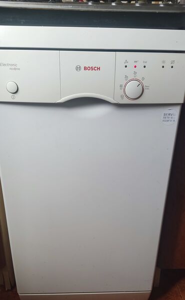 qab yigan: Qabyuyan maşın Bosch, Ensiz (45 sm.), İşlənmiş