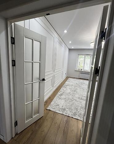 Продажа квартир: 2 комнаты, 48 м², Кудайберген авторынок 105 серия, 3 этаж, Свежий ремонт — 11