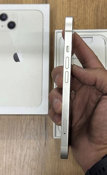 iphone qq: IPhone 13, 128 GB, Ağ, Zəmanət, Simsiz şarj, Face ID — 6