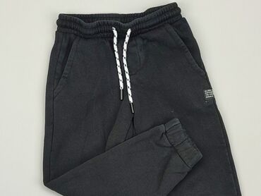 reserved czarna sukienka: Sweatpants, Reserved, 5-6 years, 110/116, condition - Good