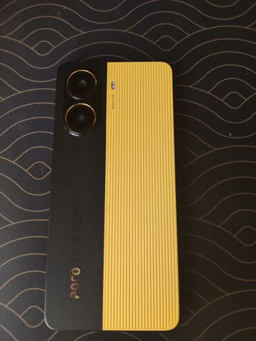 телефон для пожилых: Poco X7 Pro, Б/у, 512 ГБ, цвет - Желтый, 2 SIM