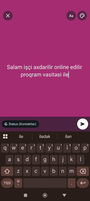 salon is elanlari: Onlayn iş imkanı – proqram vasitəsilə - Uzaqdan (online) işləmə