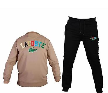 Trenerke: Trenerka Lacoste, bоја - Crna — 10