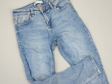 bluzki z kokardą zara: Jeans, Zara, M (EU 38), condition - Good