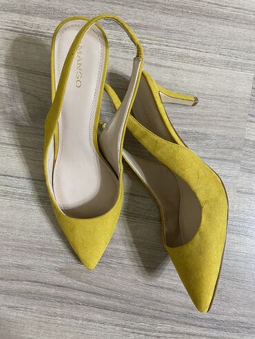 туфли модные: Туфли 38, цвет - Желтый
