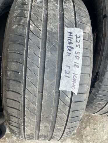 Шины: Шины 225 / 50 / R 18, Лето, Б/у, Комплект, Легковые, Франция, Michelin