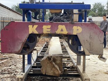 Спил деревьев, заготовка дров: Пилорама. Кочмо пилорама,бак тилгич,передвижной пилорама — 2